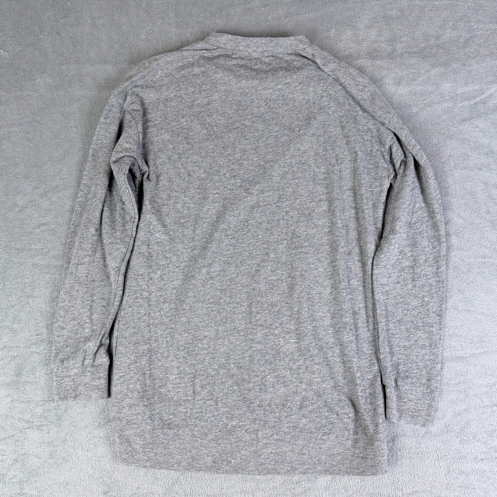 Marine Layer Heather Grey Crewneck Sweatshirt WomenSmall Center Seam Rayon Blend - Picture 7 of 7